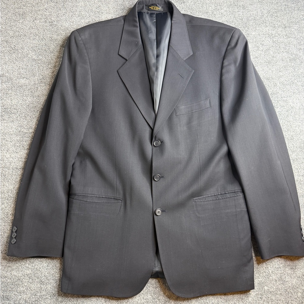 Today’s‎ Man Gray Men’s Blazer 100% Pure Wool Size 40R
